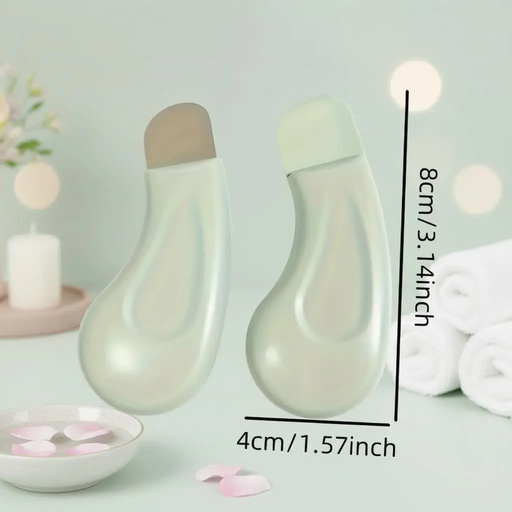 Dispositivo de Limpeza de Poros, Escova Suave para Limpeza de Poros, Produto Seguro para Homens e Mulheres, Cabeça de Escova Texturizada, Cabo Verde Claro Confortável, Presente Perfeito para Páscoa e Eid para Limpeza de Poros Sem Esforço