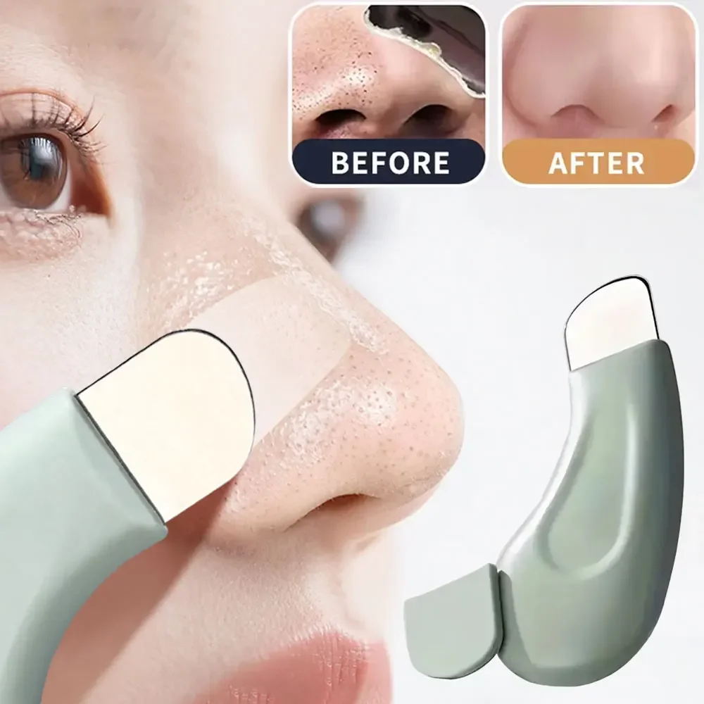 Ferramenta profissional de limpeza de poros profundos, removedor de cravos e espinhas, limpador facial para cuidados com a pele do nariz e bochechas