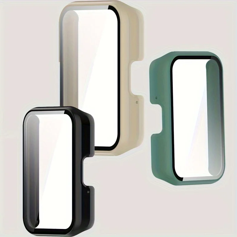 Capa para smartwatch com película, compatível com R390, design integrado