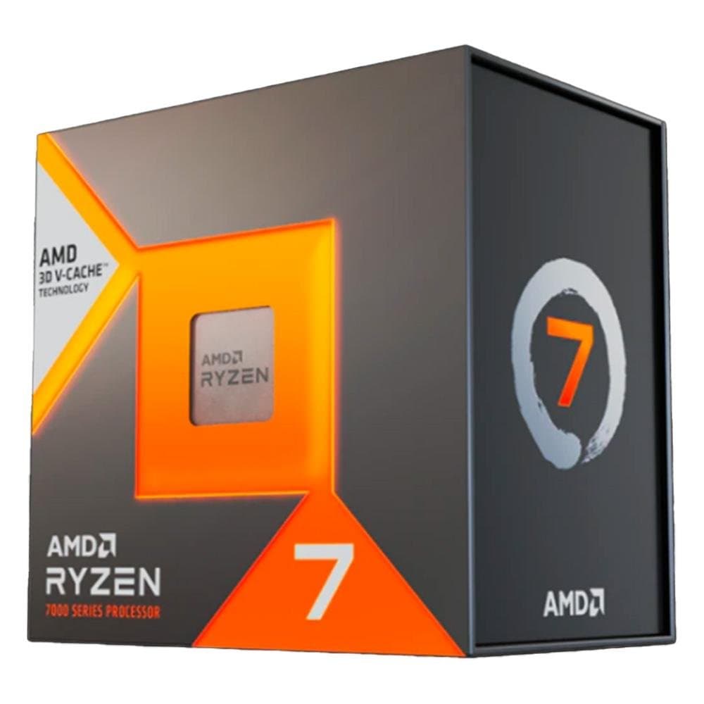 Processador AMD Ryzen 7 7800X3D, 4.2GHz (5.0GHz Max Turbo), Cache 104MB, 8 Núcleos, 16 Threads, AM5, Com Vídeo Integrado - 100-100000910WOF