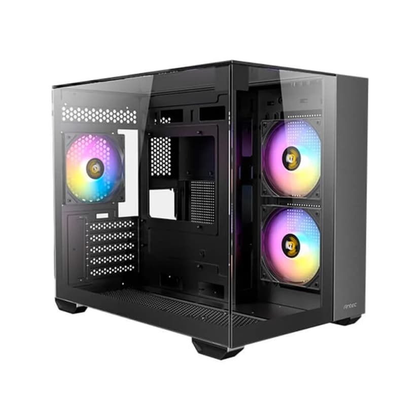 Gabinete Gamer Antec Cx600m, ARGB, Mid Tower, Lateral De Vidro, Preto - 0-761345-10118-9