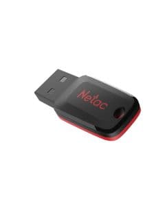 Pen Drive Netac U197 32G USB 2.0 Preto/Vermelho - NT03U197N-032G-20BK