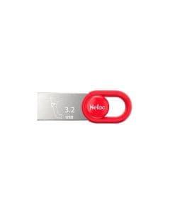 Pen Drive Netac UM2 64GB USB 3.2 - Vermelho