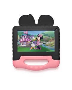Tablet Multi Minnie 7" 4GB RAM 64GB Rosa e Preto - NB414