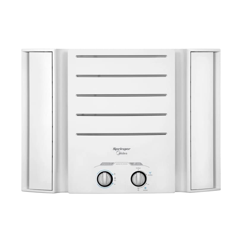 Ar-Condicionado Janela Manual Springer Midea QCK105BB 10.000 BTUs Só Frio 220V