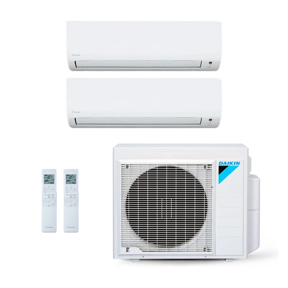 Ar-Condicionado Multi Split Inverter Daikin 18.000 (2x Evap HW 12.000) Quente/Frio 220V