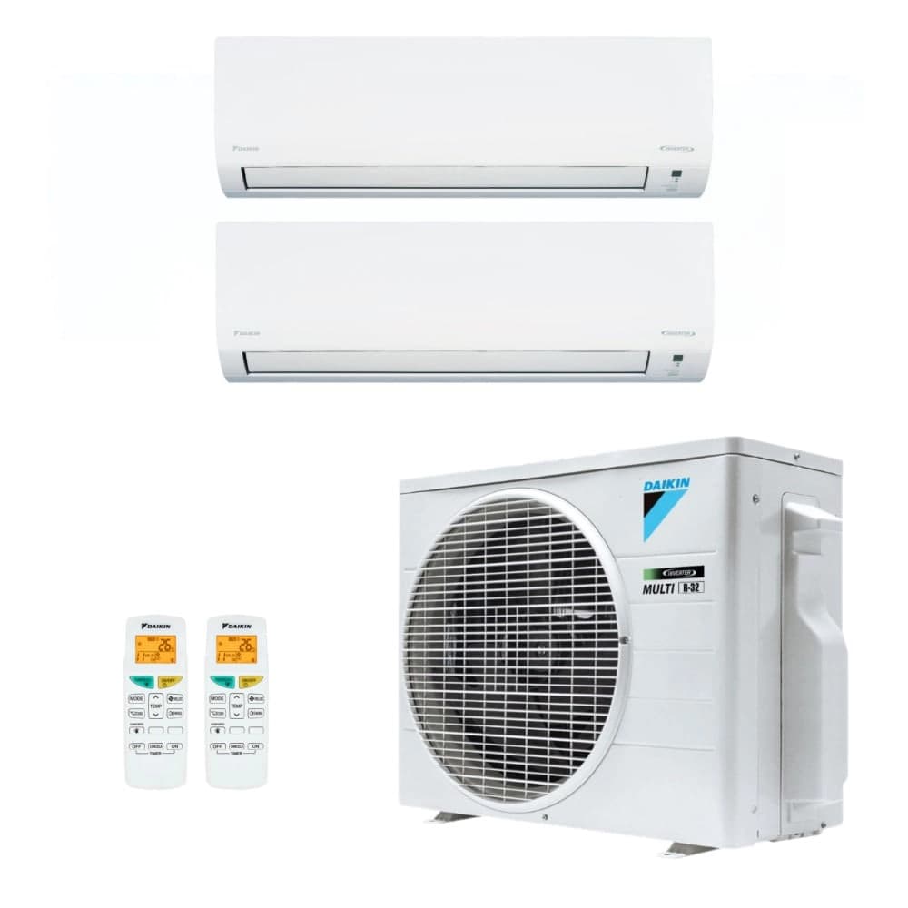 Ar-Condicionado Bi Split Inverter Daikin 18.000 (2x Evap HW 12.000) Só Frio 220V