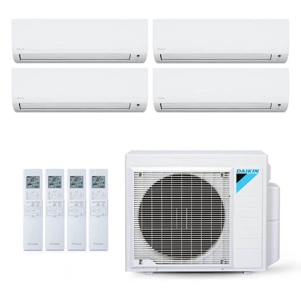 Ar-Condicionado Multi Split Inverter Daikin 34.000 (4x Evap HW 9.000) Quente/Frio 220V
