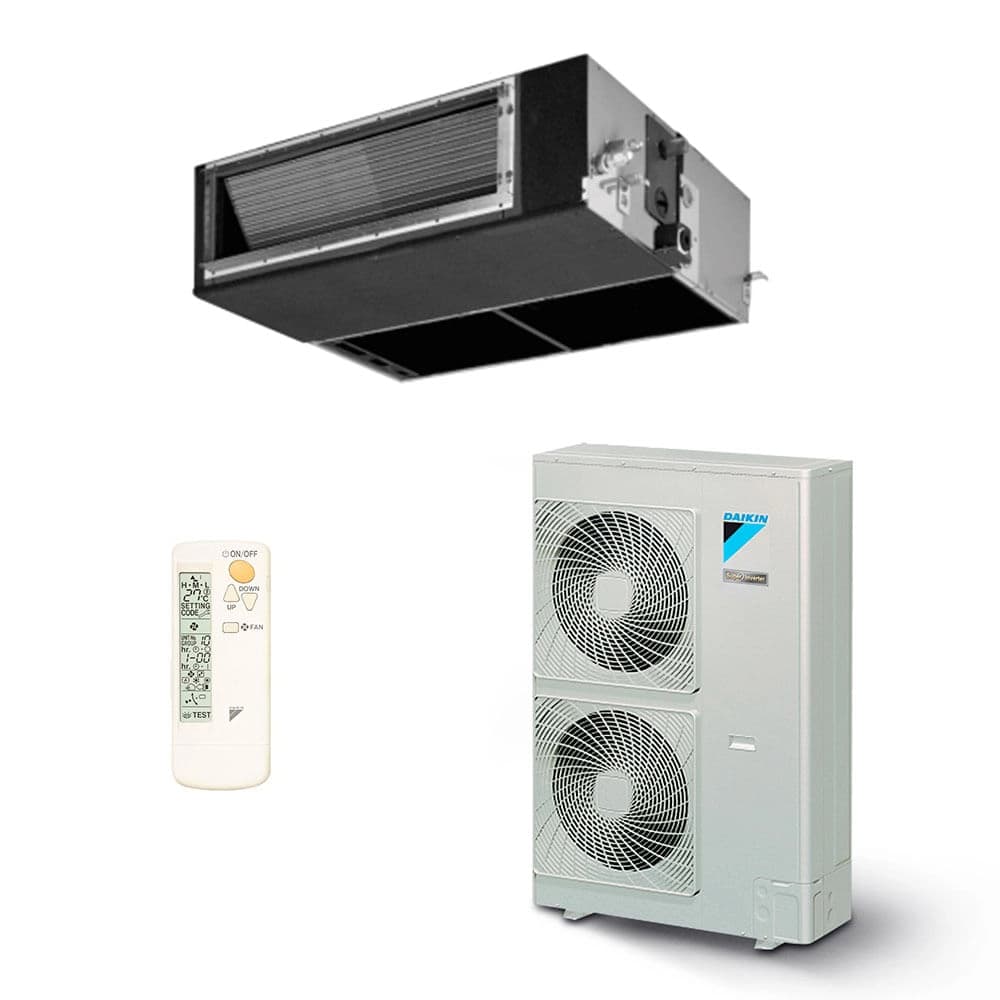 Ar-Condicionado Split Duto Inverter Daikin SkyAir 41.000 BTUs Quente/Frio 220V Monofásico