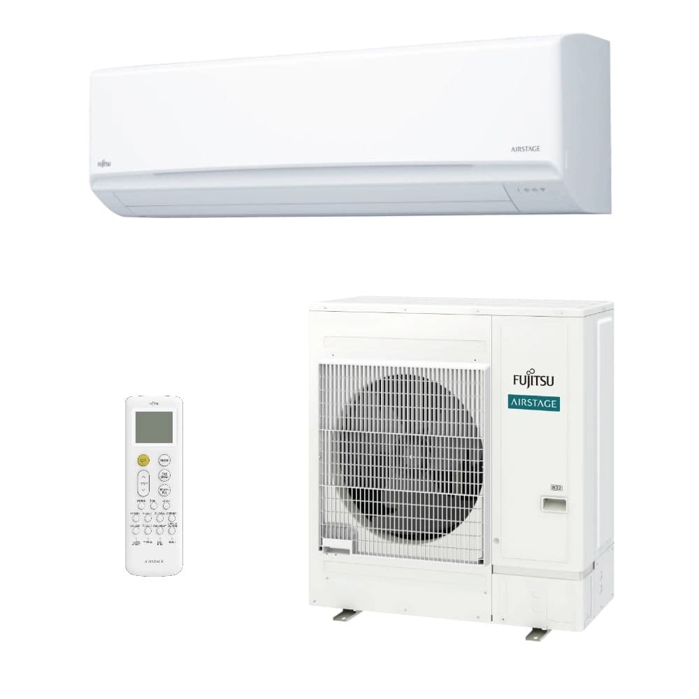 Ar-Condicionado Split HW Inverter Fujitsu Airstage Premium 31.000 BTUs R-32 Só Frio 220V