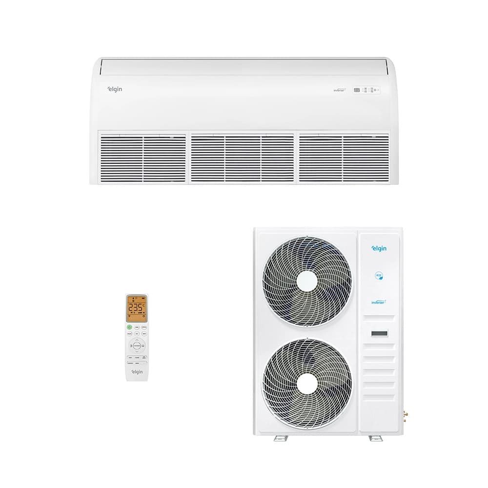 Ar-Condicionado Split Piso Teto Inverter Wi-Fi R-32 Elgin 56.000 BTUs Só Frio 220V Monofásico