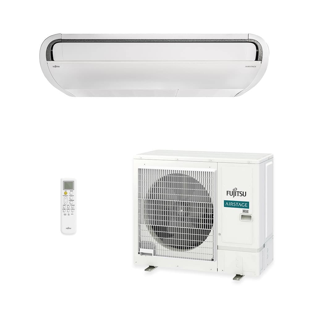Ar-Condicionado Split Teto Inverter Fujitsu Airstage 36.000 BTUs Quente/Frio R32 380V Trifásico