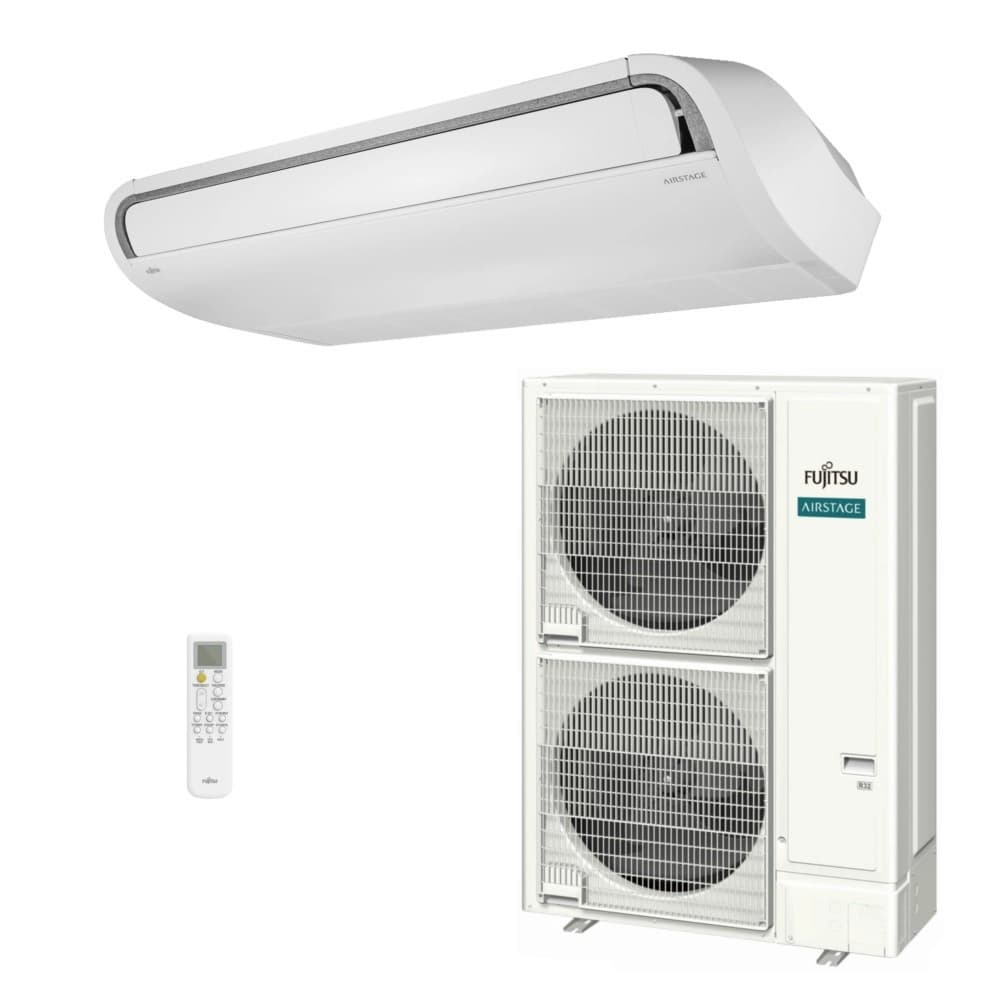 Ar-Condicionado Split Teto Inverter Fujitsu Airstage 54.000 BTUs Quente/Frio R32 220V Monofásico