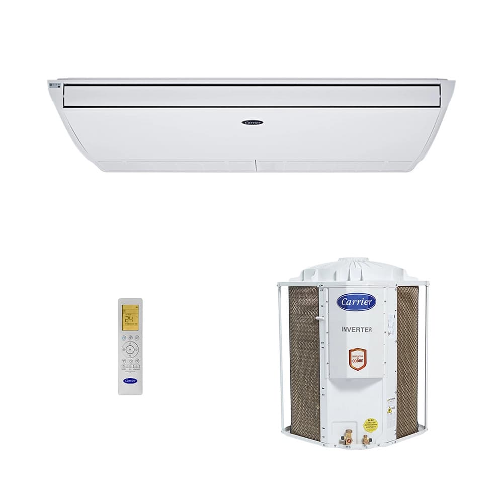 Ar-Condicionado Split Teto Inverter Xpower Carrier 48.000 BTUs R-32 Só Frio 220V Monofásico